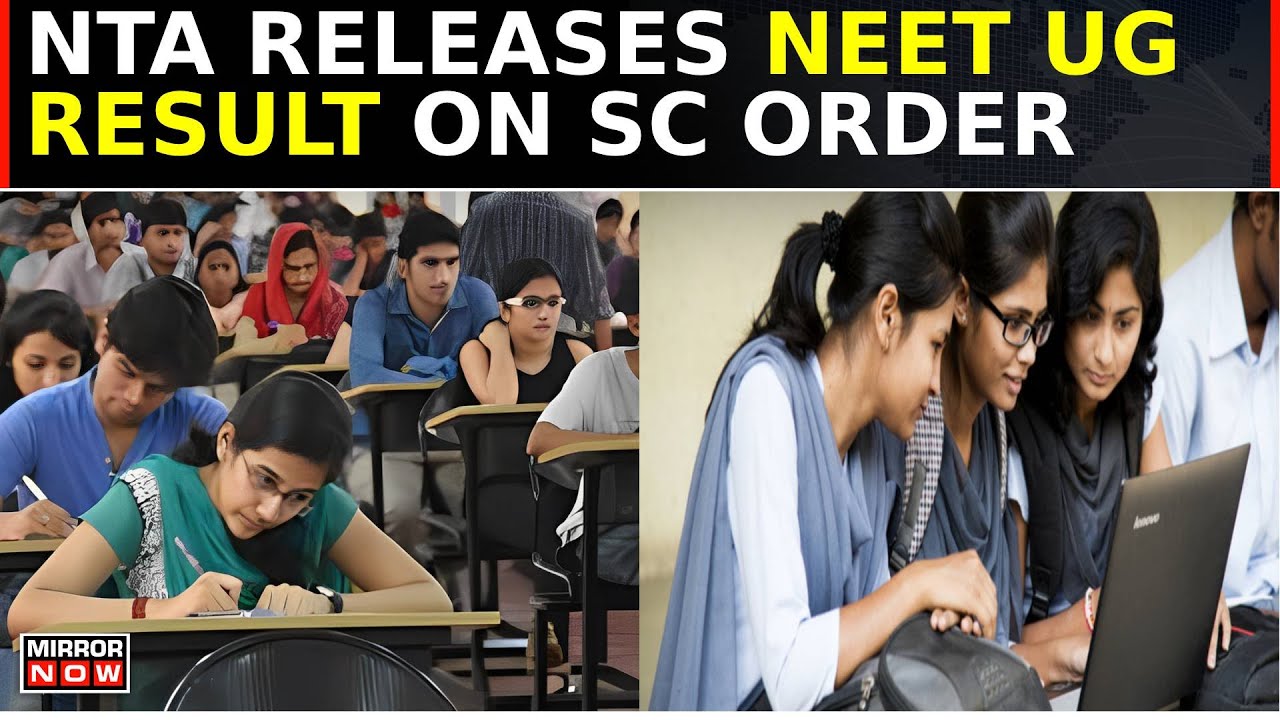 NTA Releases NEET UG 2024 Results; Published Centre & City-Wise On Supreme Court's Order | Top News