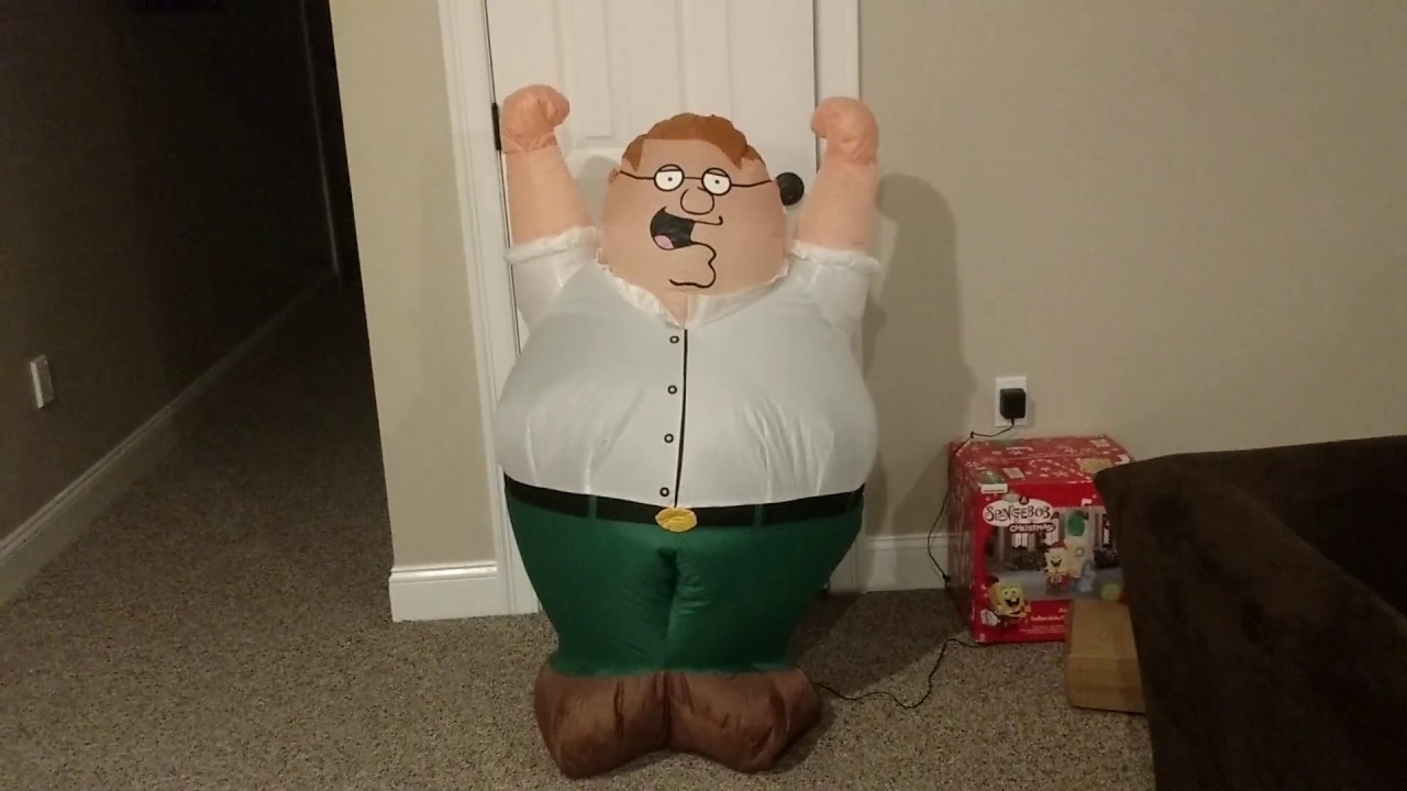 Gemmy 2005 4ft Family Guy Peter Griffin Airblown Inflatable Review