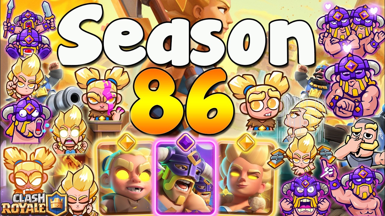 TODO SOBRE LA TEMPORADA 86 K.H.A.O.S EN CLASH ROYALE 😍 Ione Gamer