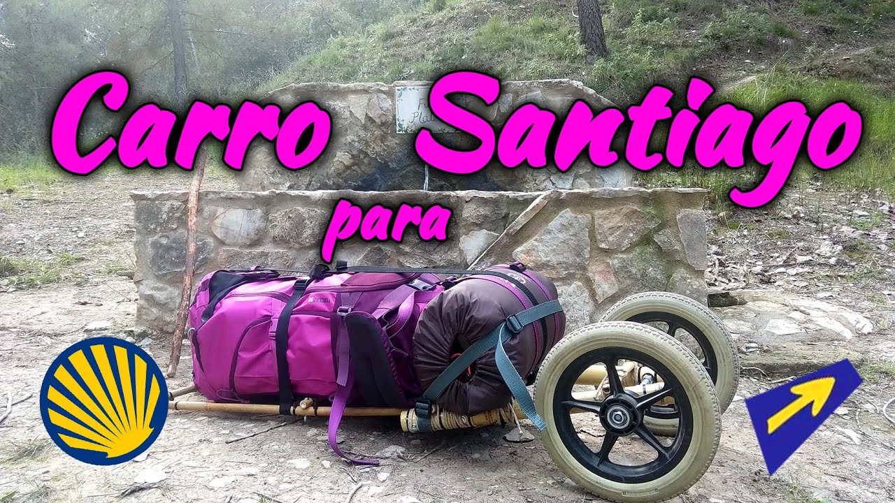 Carro para el Camino de Santiago | Carro de Trekking