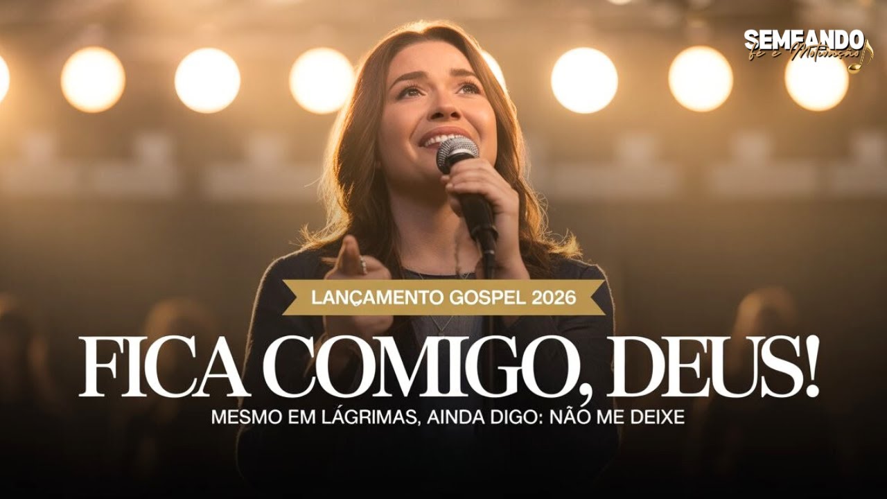 🔥 Quando Tudo Se Cala, Deus Permanece | Fica Comigo, Senhor – Louvor Gospel 2026