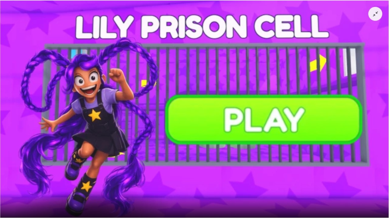 Lily Love Braids Prison Run! (Obby) | Roblox #roblox #scaryobby