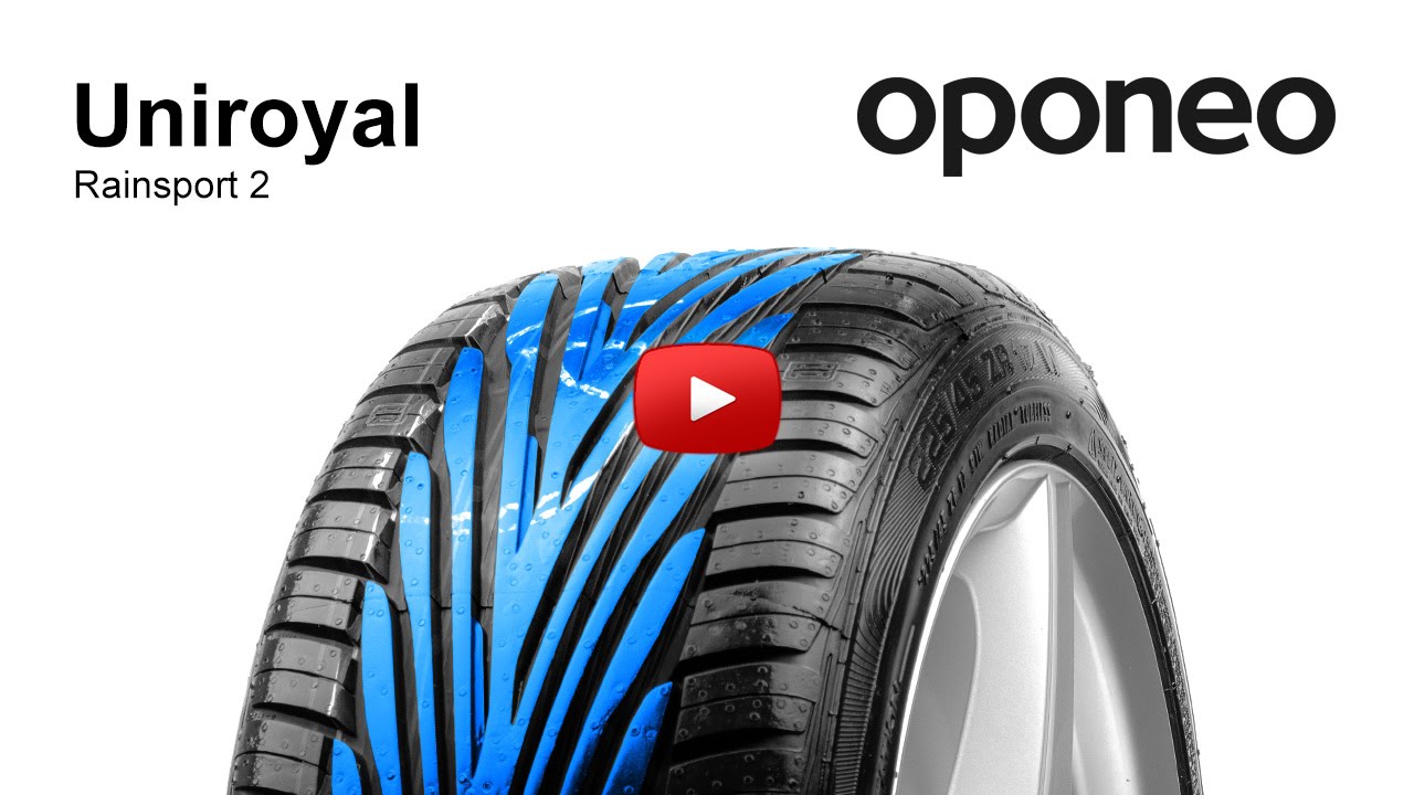 Lastik Uniroyal Rainsport 2 ● Yaz Lastiği ● Oponeo™