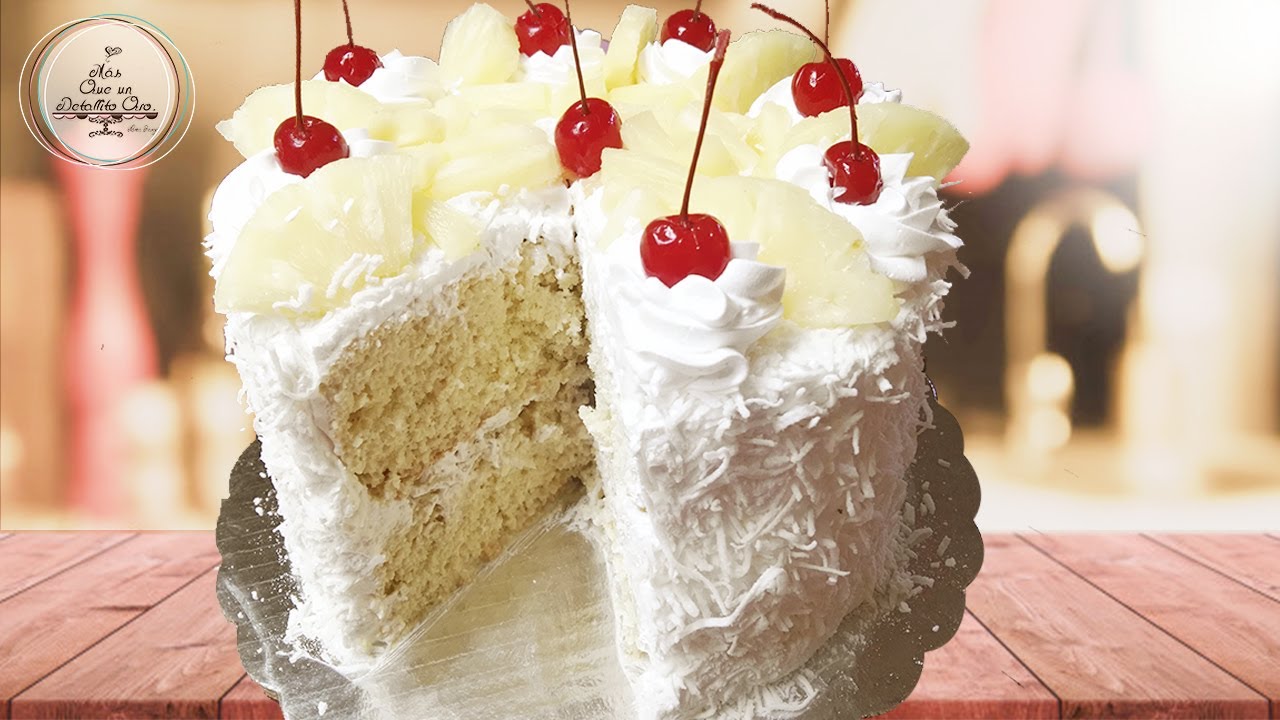 PASTEL TRES LECHES DE COCO | COCONUT TRES LECHES CAKE | 