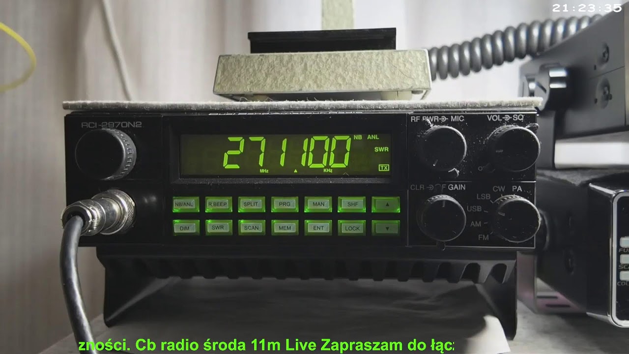 Cb radio środa 11m Live Zapraszam do łączności.