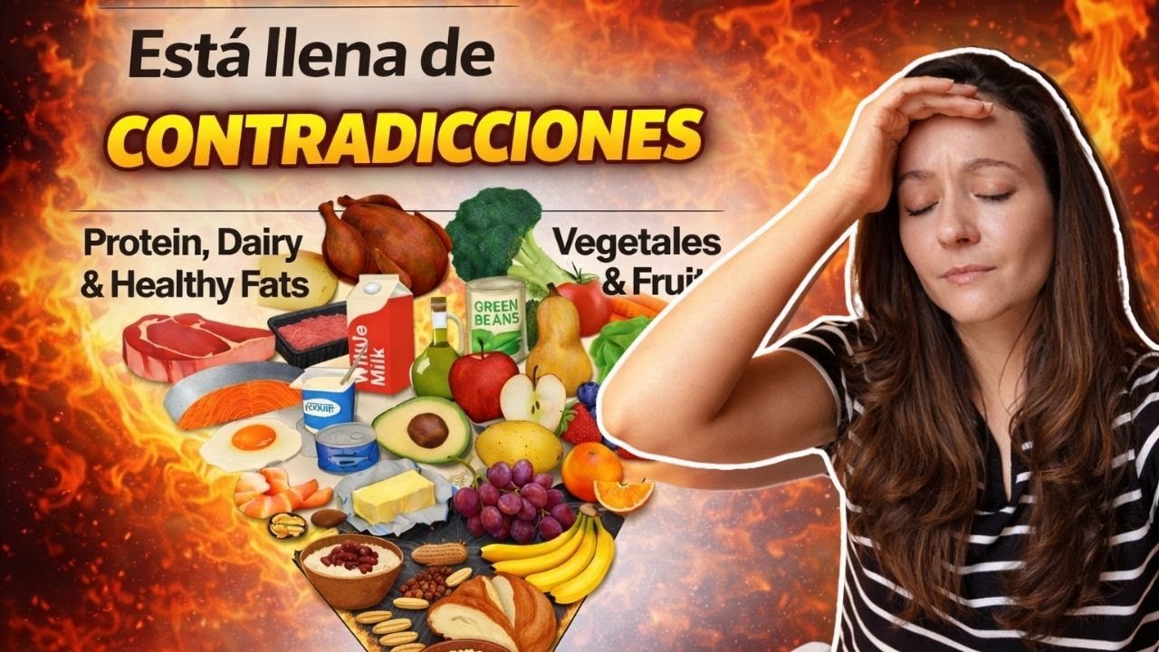 🇺🇸🔺 La Nueva Pirámide de EE.UU. NO Tiene Sentido 🤯 #foodpyramid