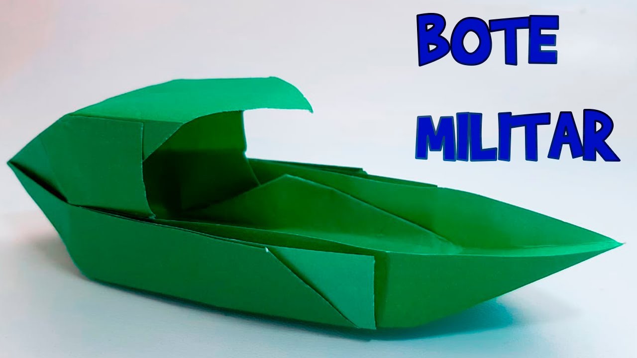 como hacer barco militar de papel origami facil ❤️ mi denali