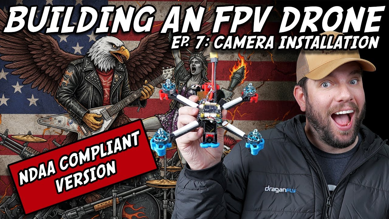 ДАВАЙТЕ СОЗДАДИМ ДРОН NDAA FPV | Эпизод 7: Установка камеры Foxeer Predator v5 FPV...