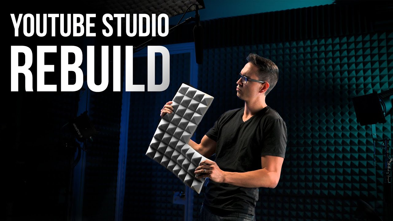 How I built my YouTube home studio.. after 3 years in tech