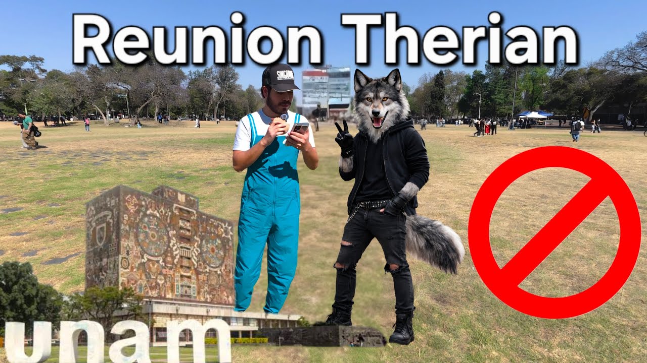 La misteriosa reuni&oacute;n de terians en la UNAM (nadie apareci&oacute;) #therian #reunion #unam #cdmx #furry 