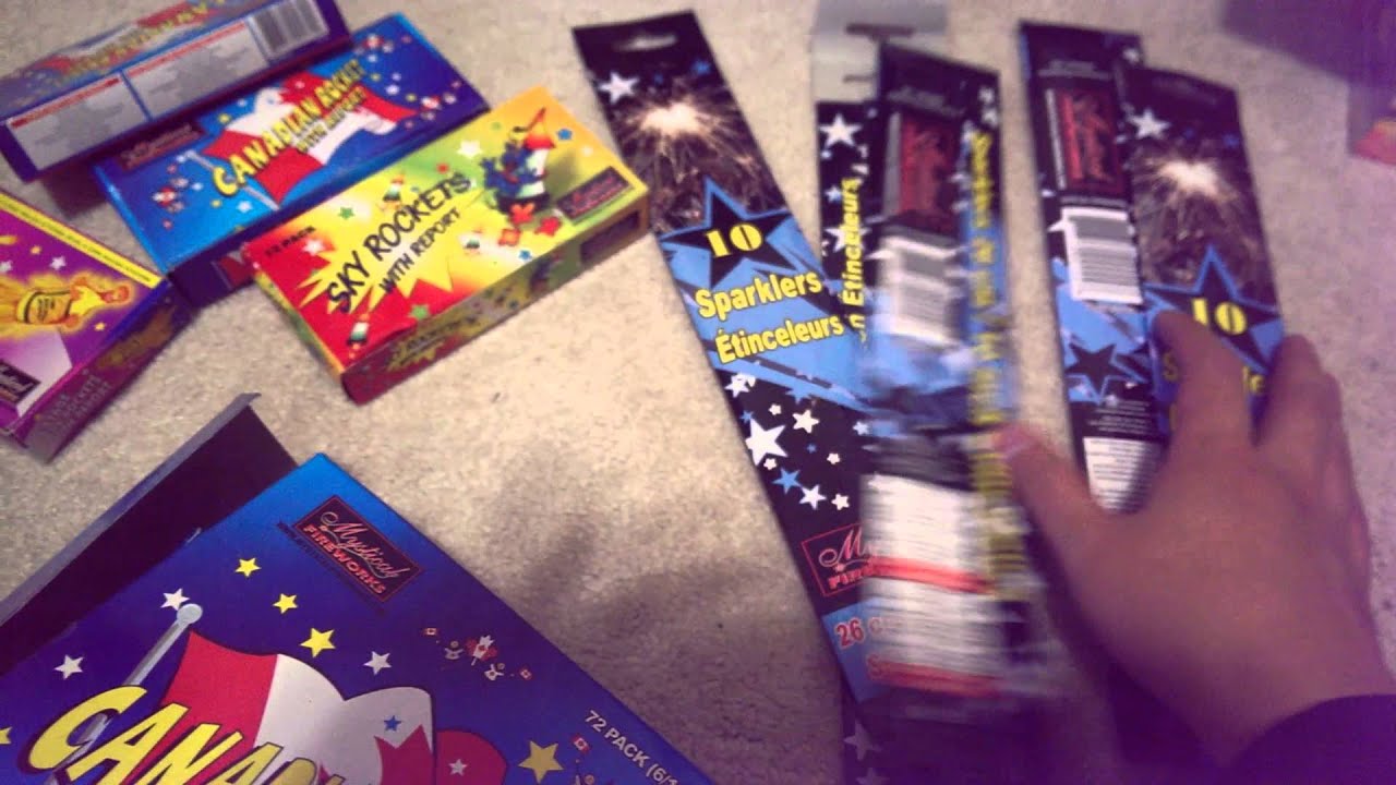Firework stash 2014 Halloween /