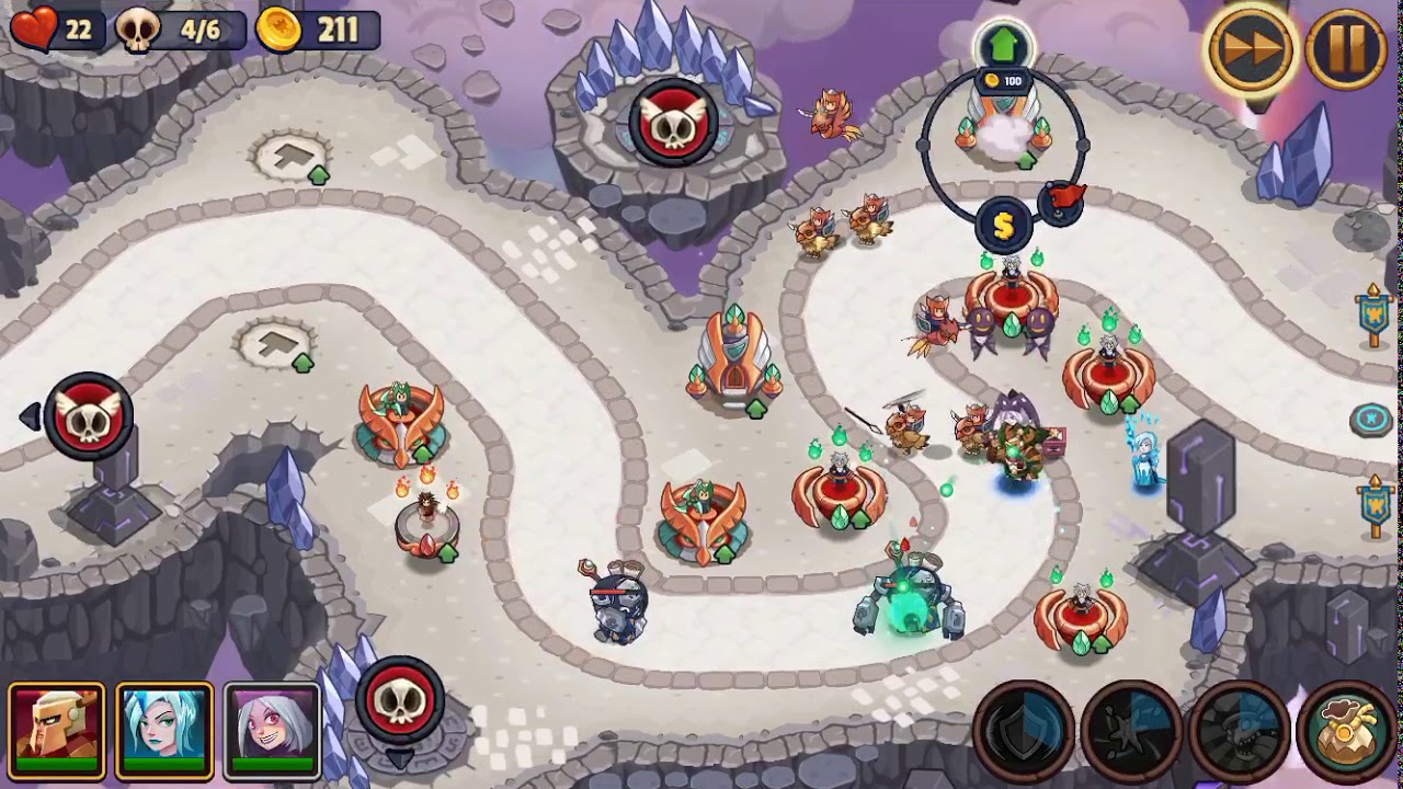 Realm Defense World 4 | Level 118 | Weak Heroes | Campaign | 3 Stars | No Spells | Caelum Cloudveil