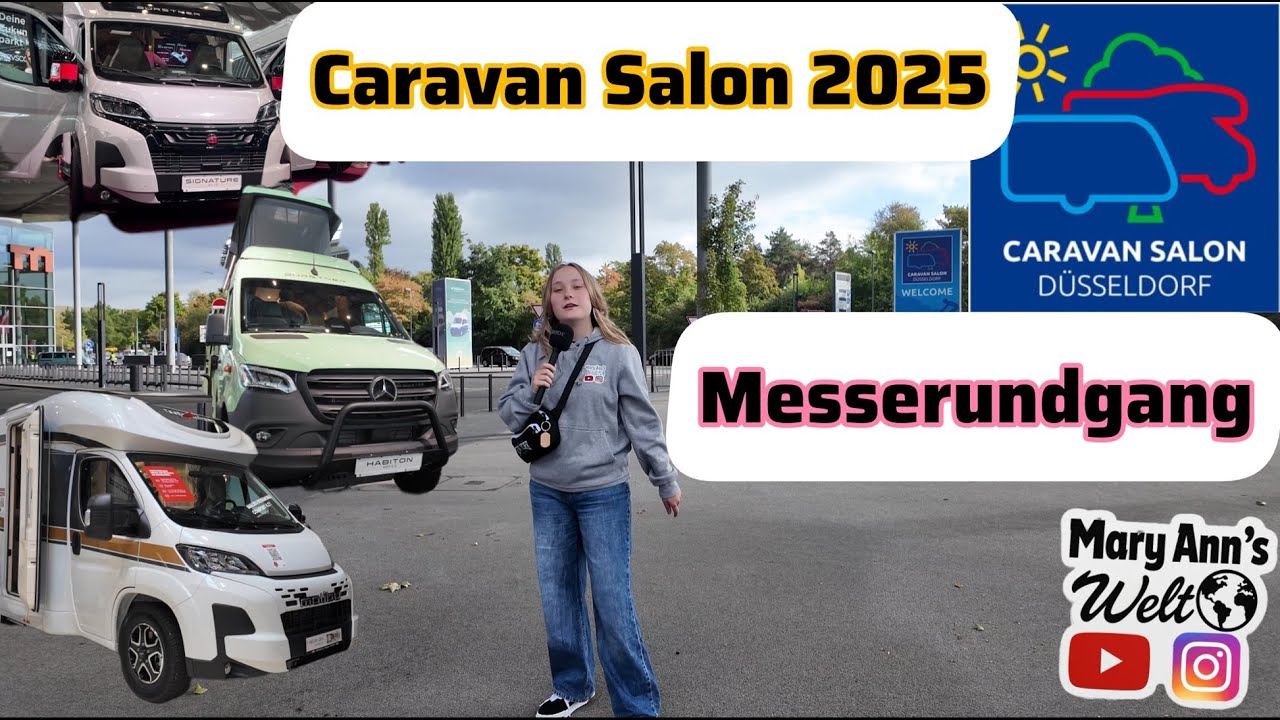 Caravan Salon 2025 // Messerundgang mal anders! Mary Ann´s Welt zeigt Euch neues!!