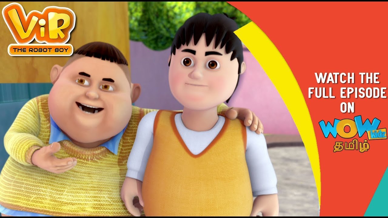 தமிழ் கதை | Vir The Robot Boy | Gintu Meets Chintu | WowKidz தமிழ்