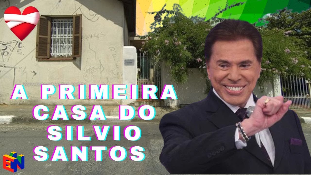 A PRIMEIRA CASA DO SILVIO SANTOS EM SP 🖤