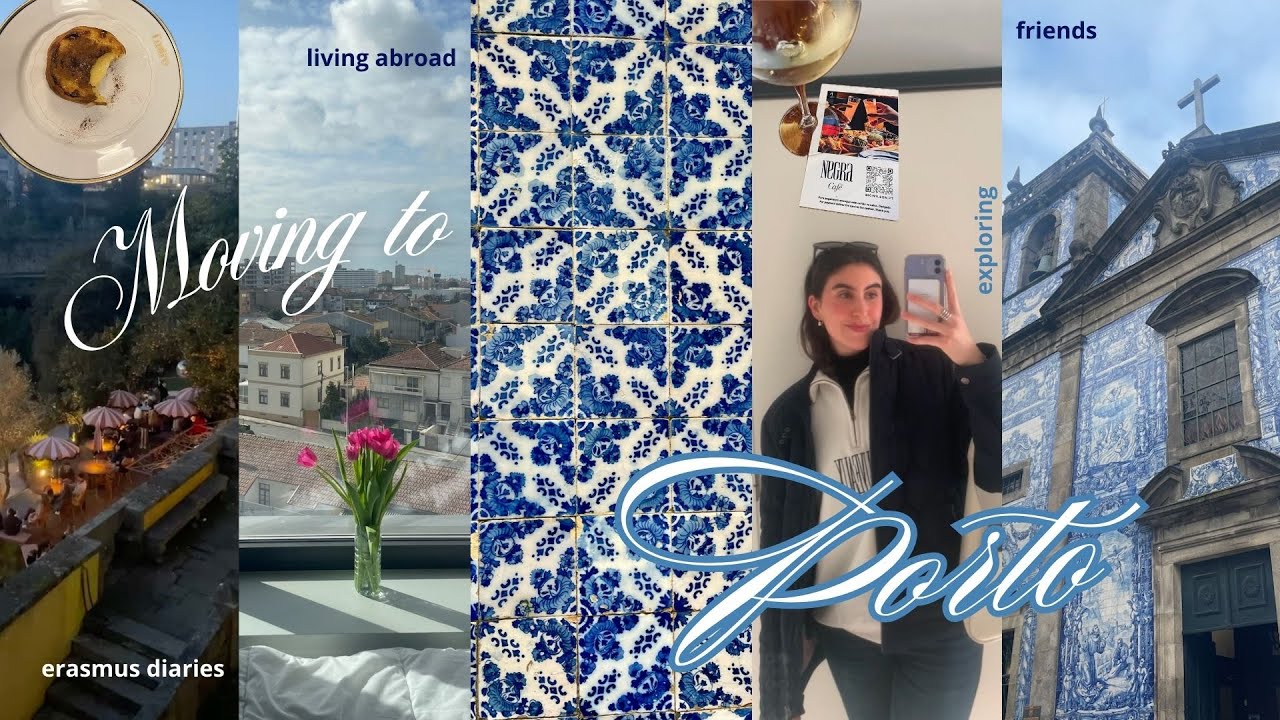 Pov i moved to Porto!! Living abroad, erasmus semester & discovering Portugal!