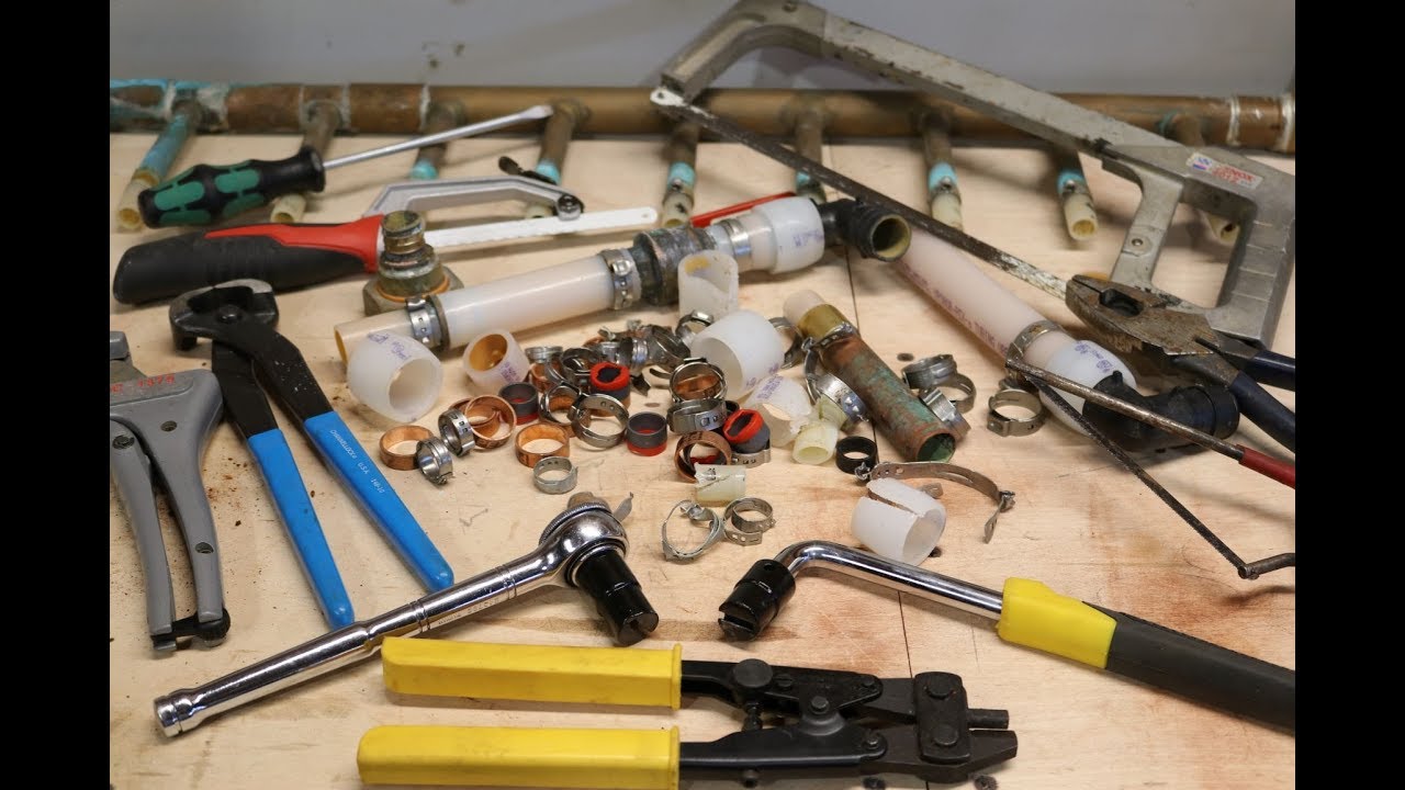 Removing PEX Crimp Rings