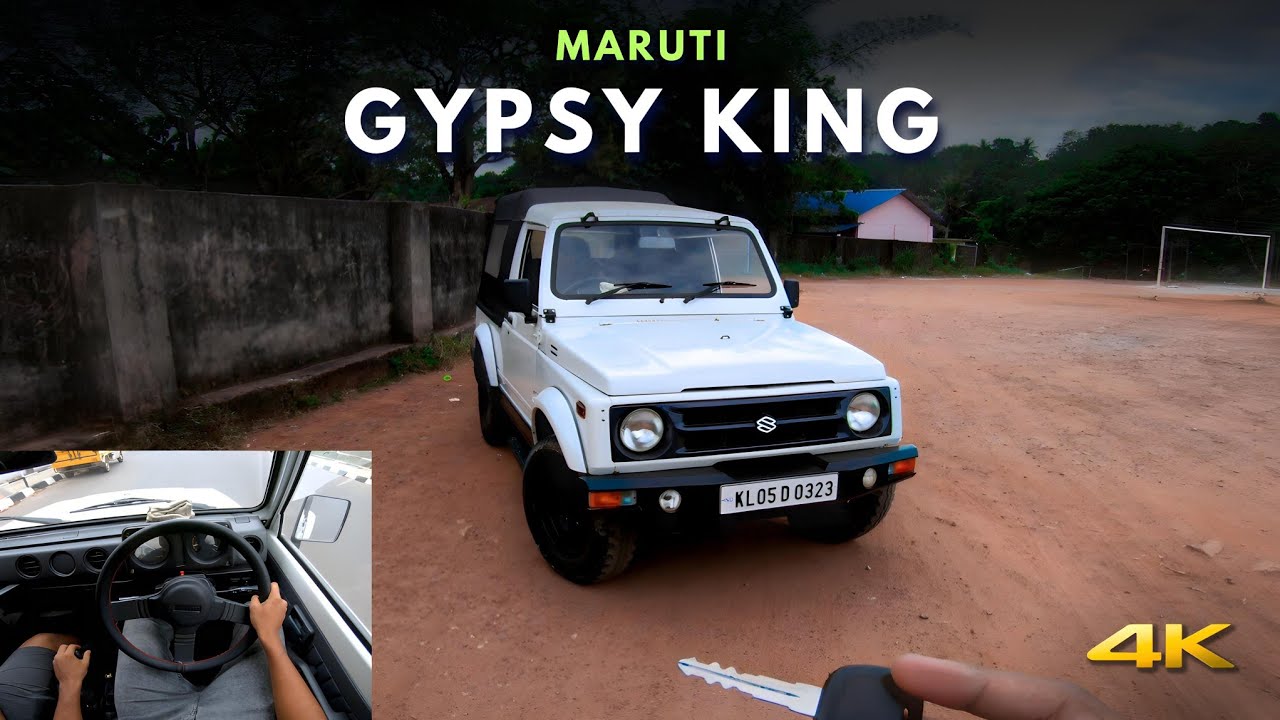 1995 MARUTI GYPSY - POV Test Drive #21 | ENJE
