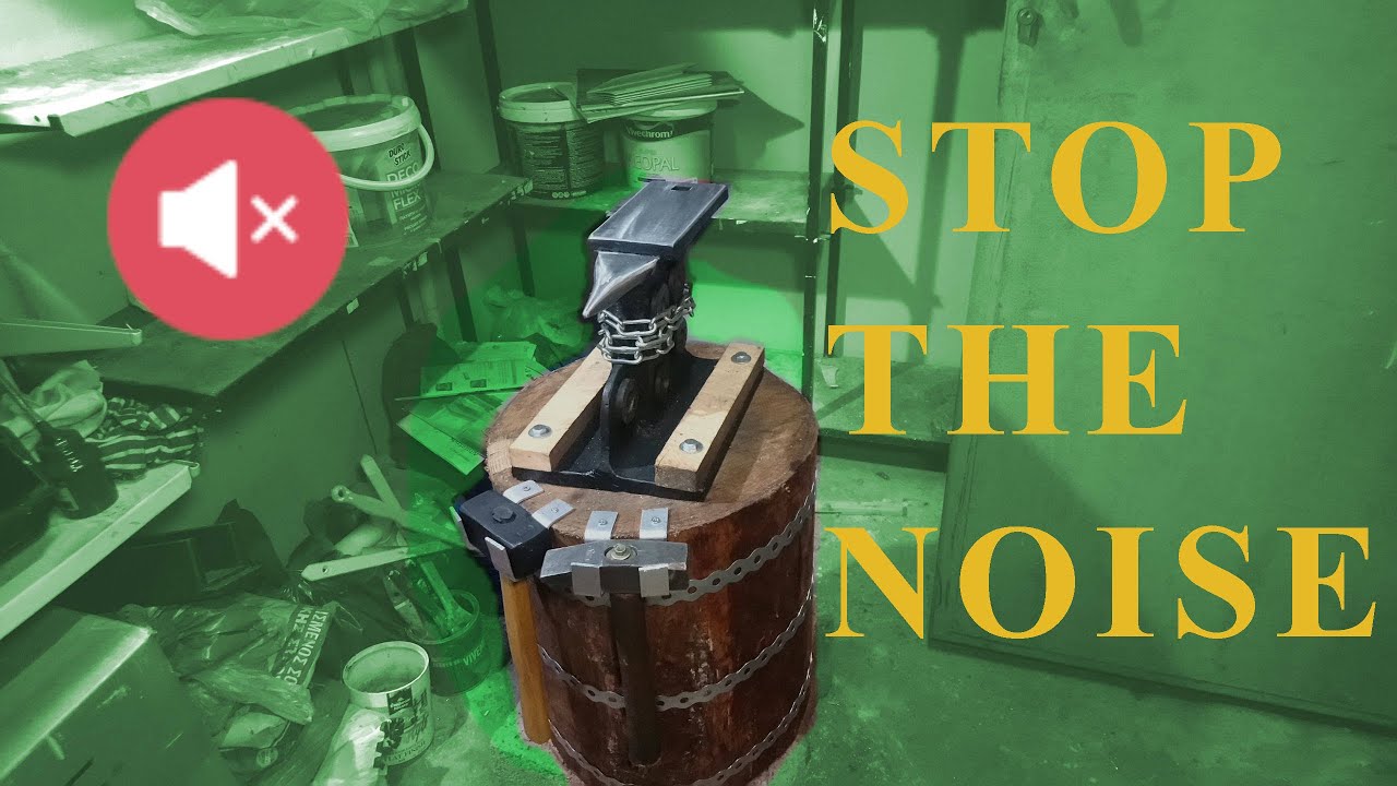 Mounting and Quieting the Anvil