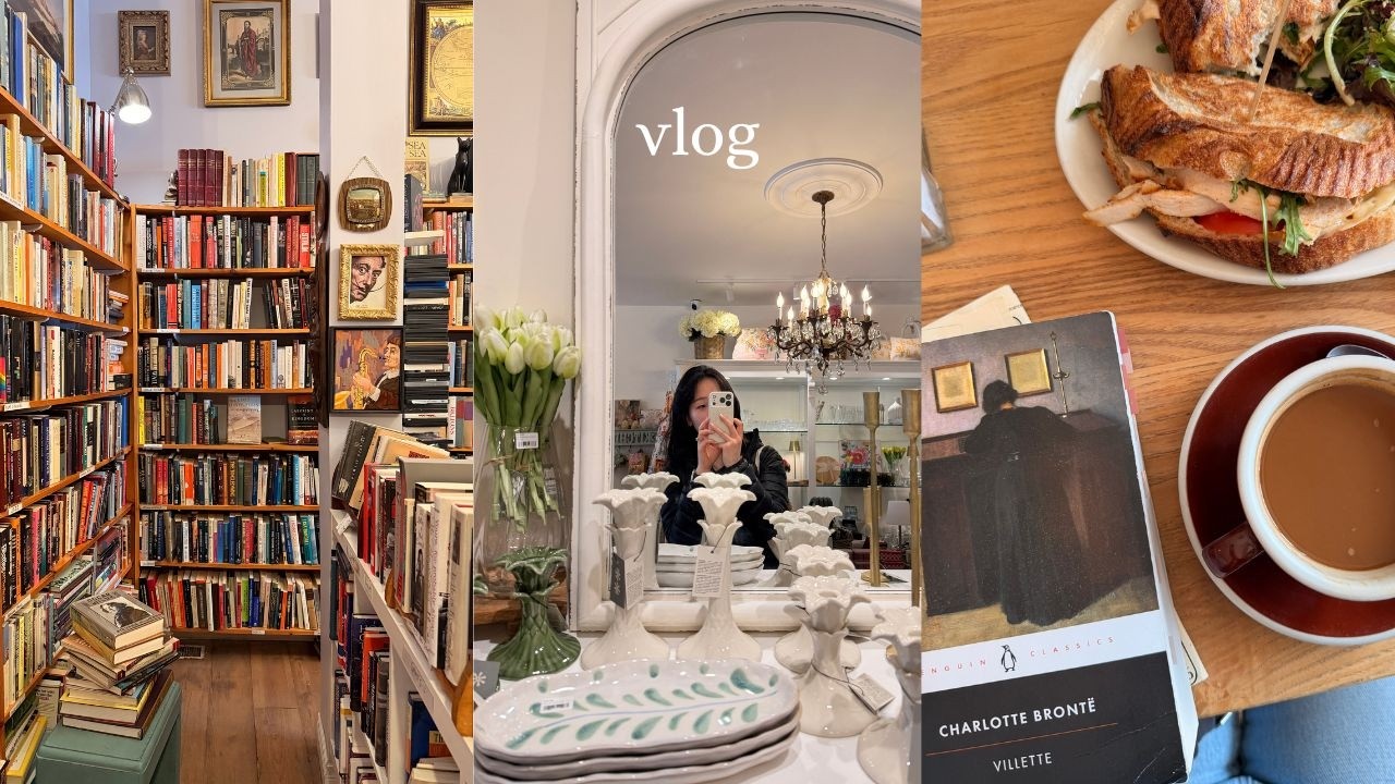 A Cozy Day in Hamilton 📚☕️ Local Bookstores, Cafes, Sketching & Reading updates