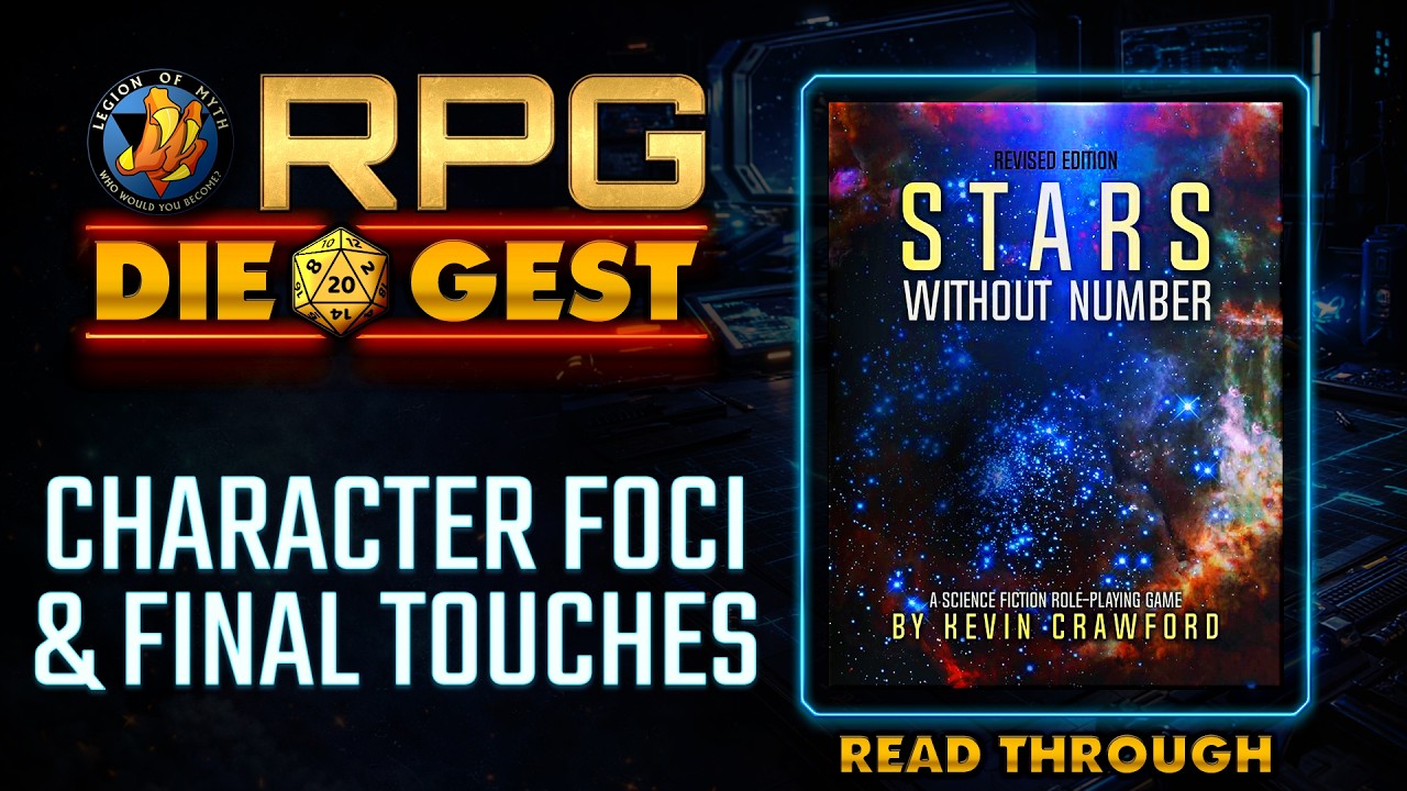 Stars Without Number Character Creation: Pick Foci Right