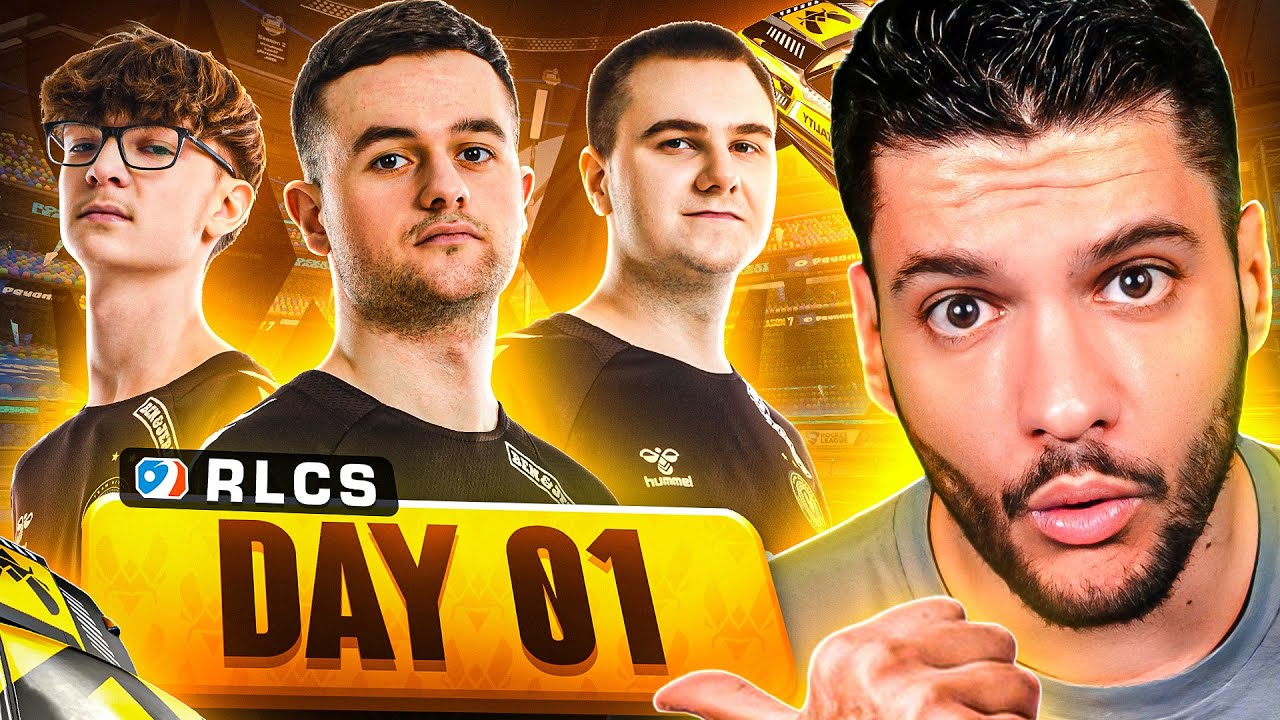 L'entrée en lice de la TEAM VITALITY au RLCS ! (Day1)