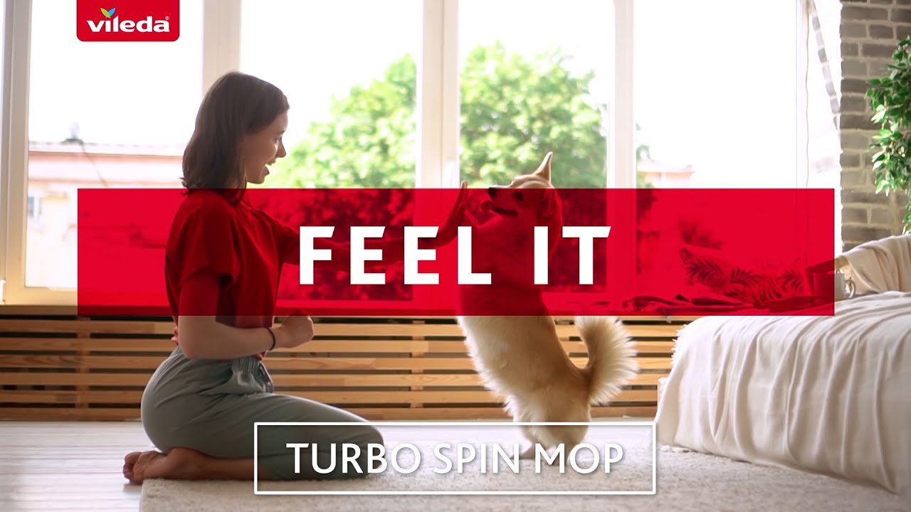 Vileda Turbo Spin Mop - the floor can't get cleaner