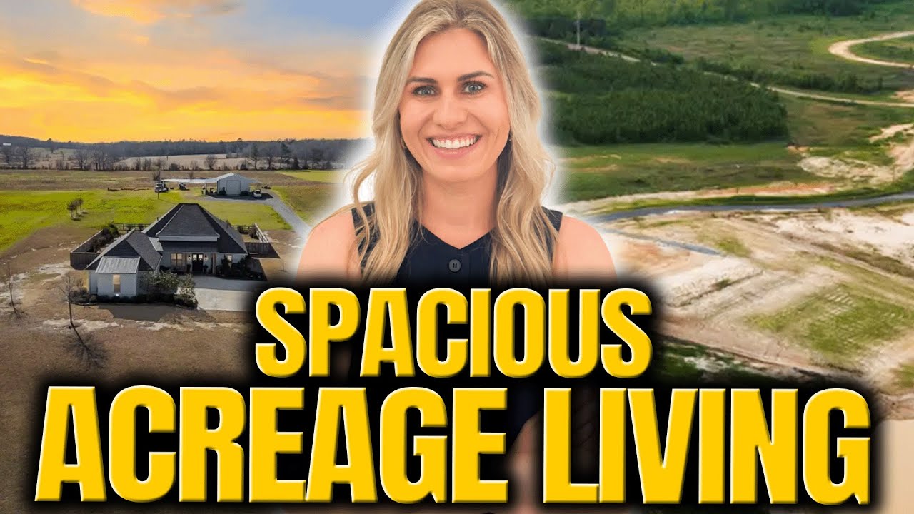 Brandon Mississippi New Construction Homes on ACREAGE | Liberty Landing and Freedom Farms Tour