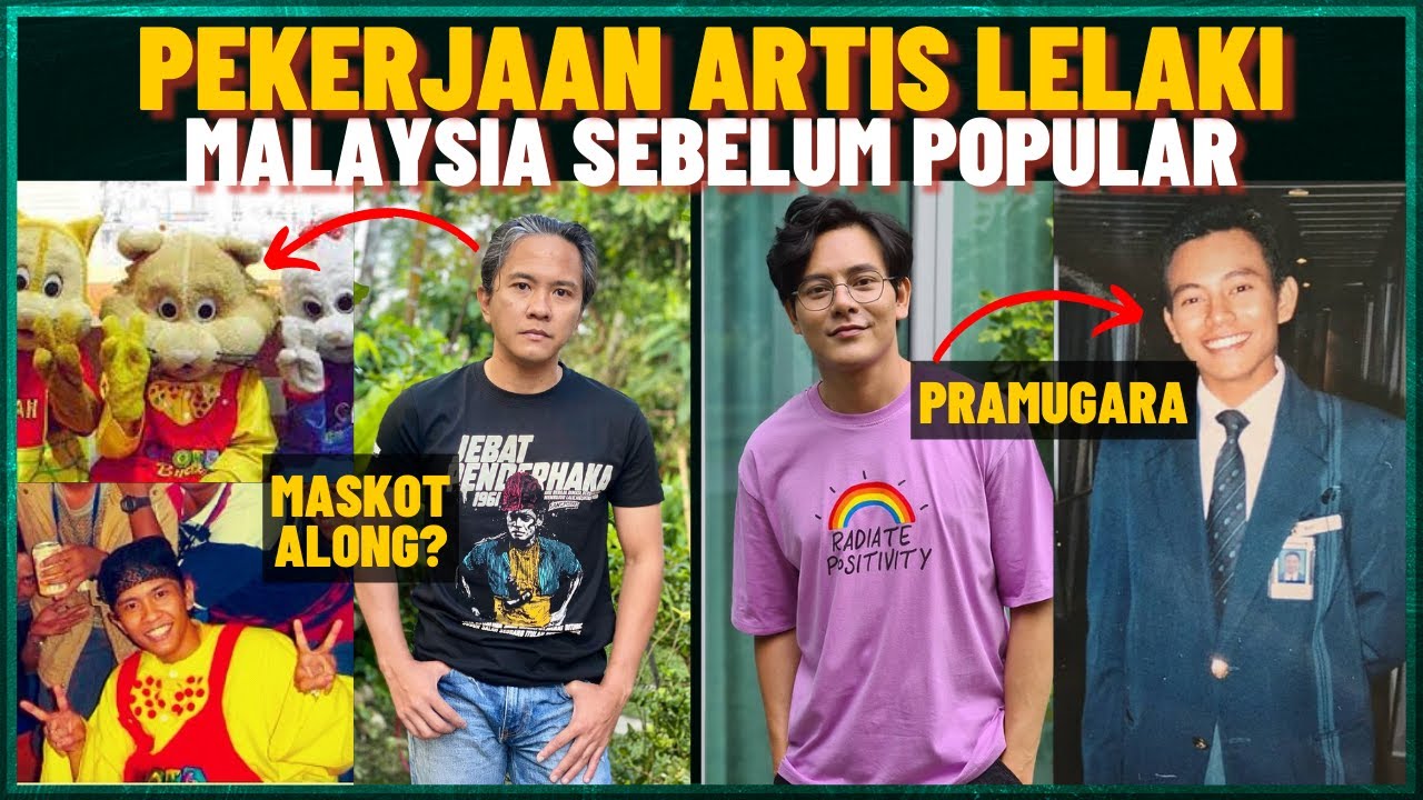 Pekerjaan Artis Lelaki Malaysia Sebelum Popular ( Beto Kusyairy)