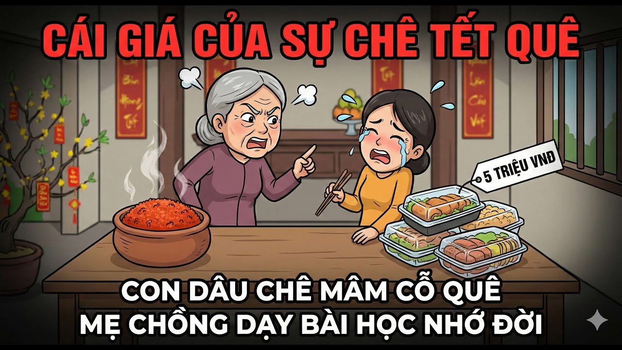 Mâm Cỗ 5 Triệu Đặt Sẵn Và Nồi Xôi Gấc Của Mẹ Chồng: Cái Nào Mới Là Tết?