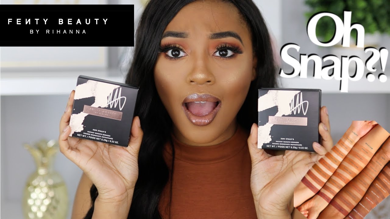 NEW Fenty Beauty Sun Stalkr Bronzers (Caramel Cutie and Coco Naughty) Review