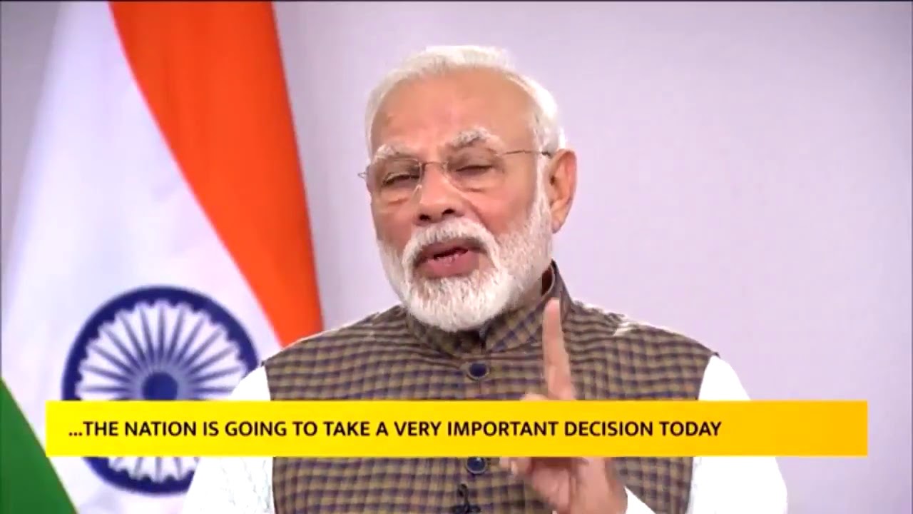 PM Modi announces complete lockdown in India for 21 days from midnight | Coronavirus