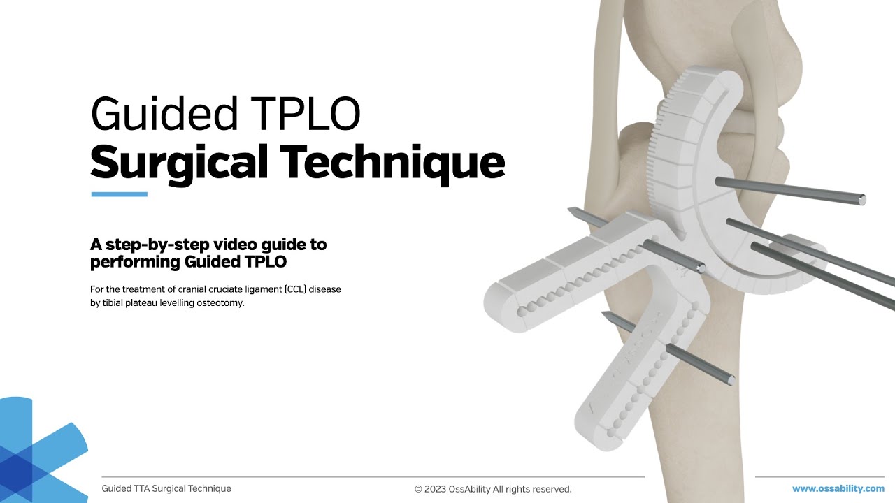 Guided TPLO Surgical Technique