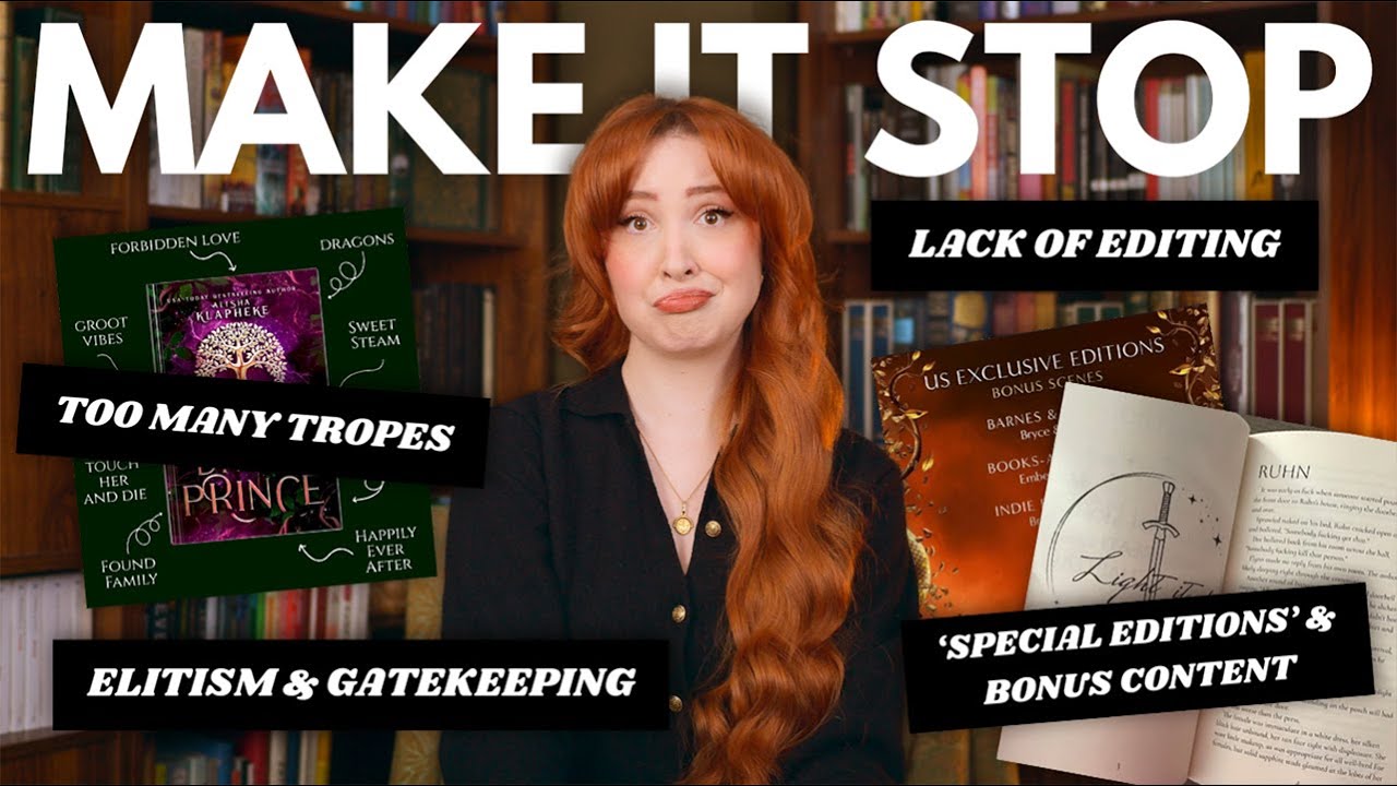 Book Trends We Really NEED to Leave Behind in 2024... according to you 👀❌
