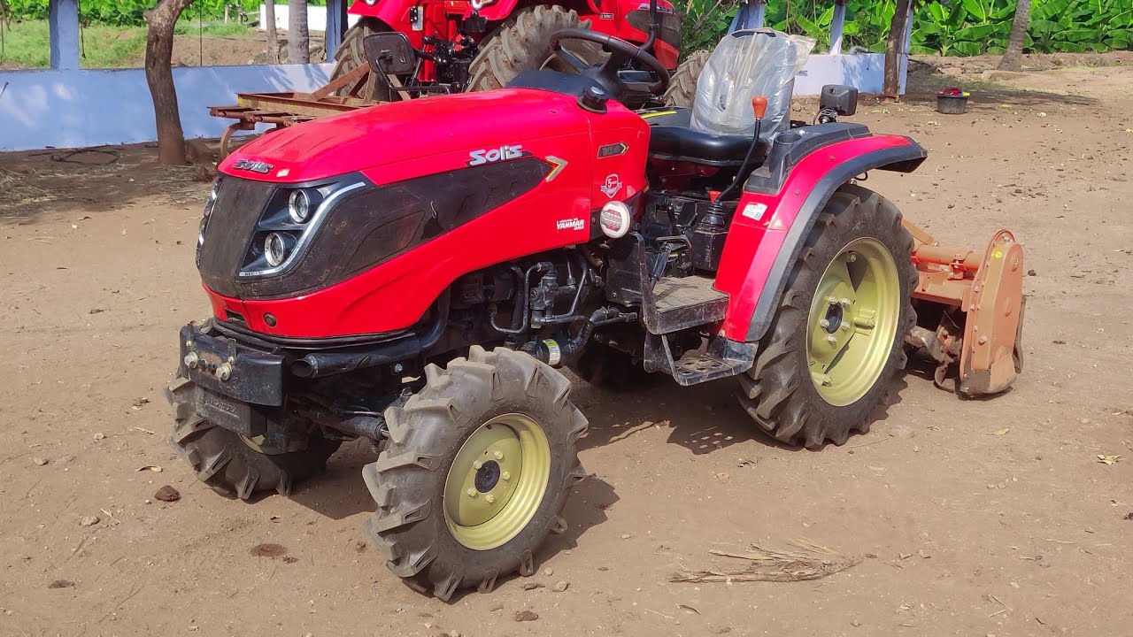 Solis yanmar 3016 30 HP 16 speed  Mini Tractor full review in Tamil | Agriculture INDIA