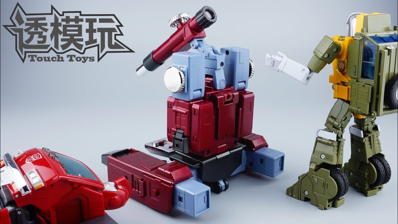 【SwiftTransform】3-Forms!PERCEPTOR! FansToys 2.0 Perceptor FT-46 Masterpiece G1 Transformers 变形金刚 感知器