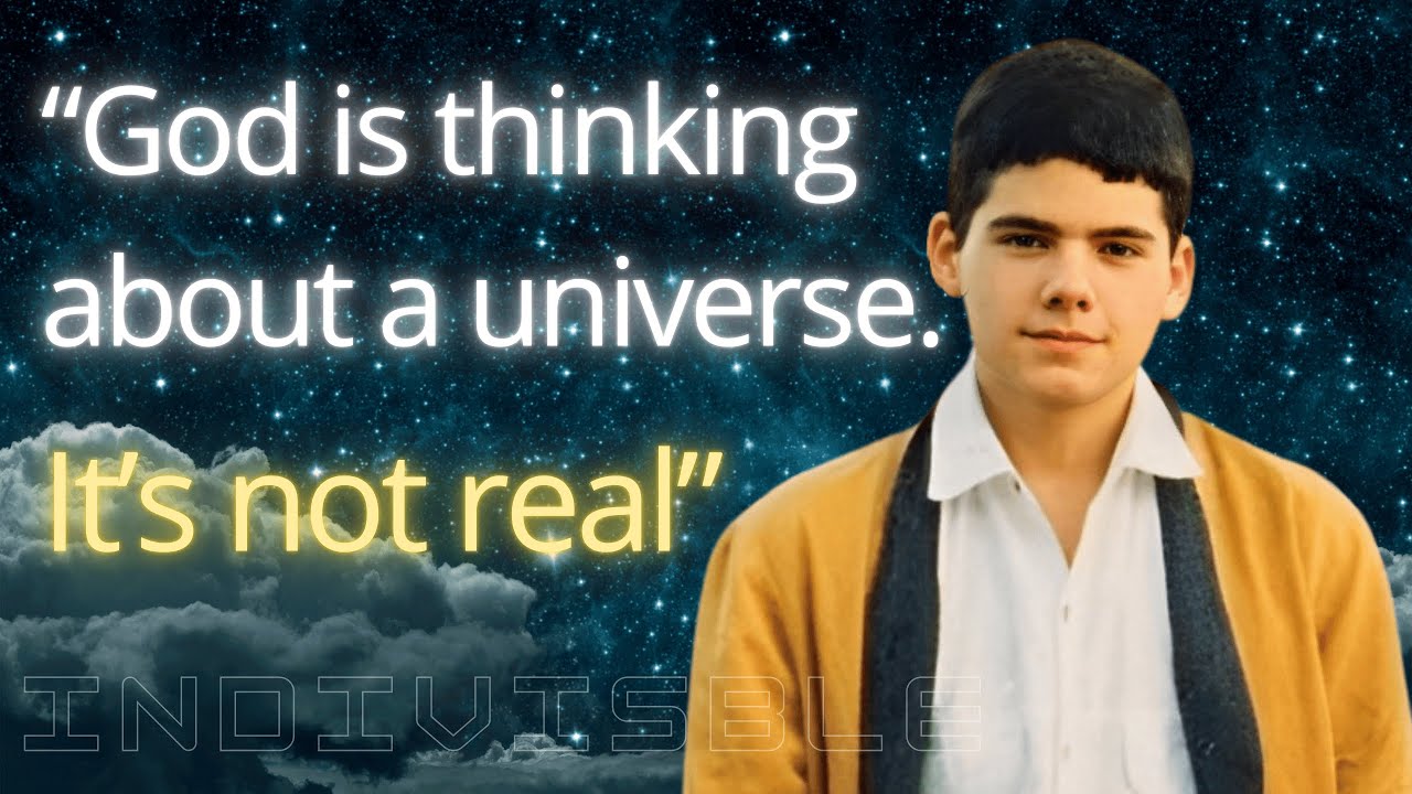 17 year old sees what is PRIOR TO GOD