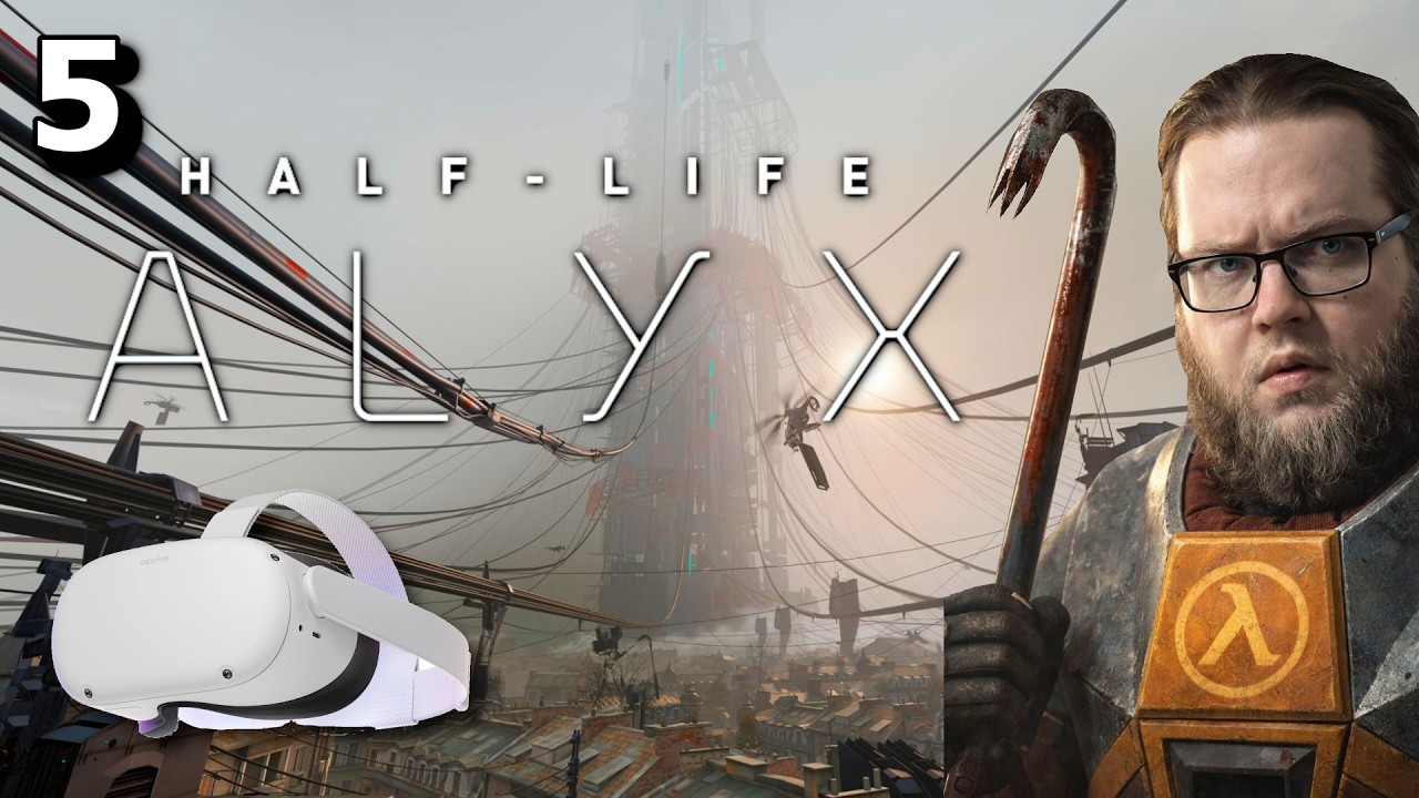 PRAWDOPODOBNIE KONIEC TEJ ŚWIETNEJ PRZYGODY | HALF LIFE: ALYX | (5) OCULUS QUEST 2, 2020, PL