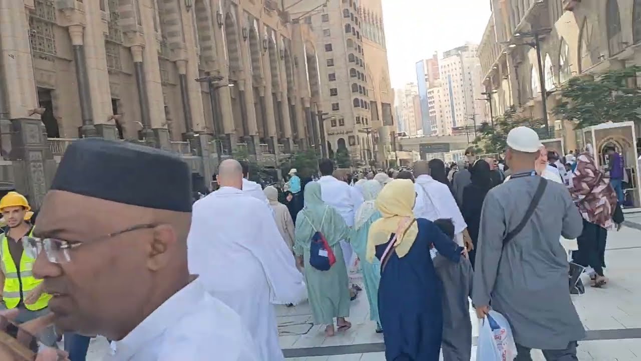 فنادق اعمار الضيافة وجولة في شارع إبراهيم الخليل . مكة المكرمة، والطريق إلى الحرم