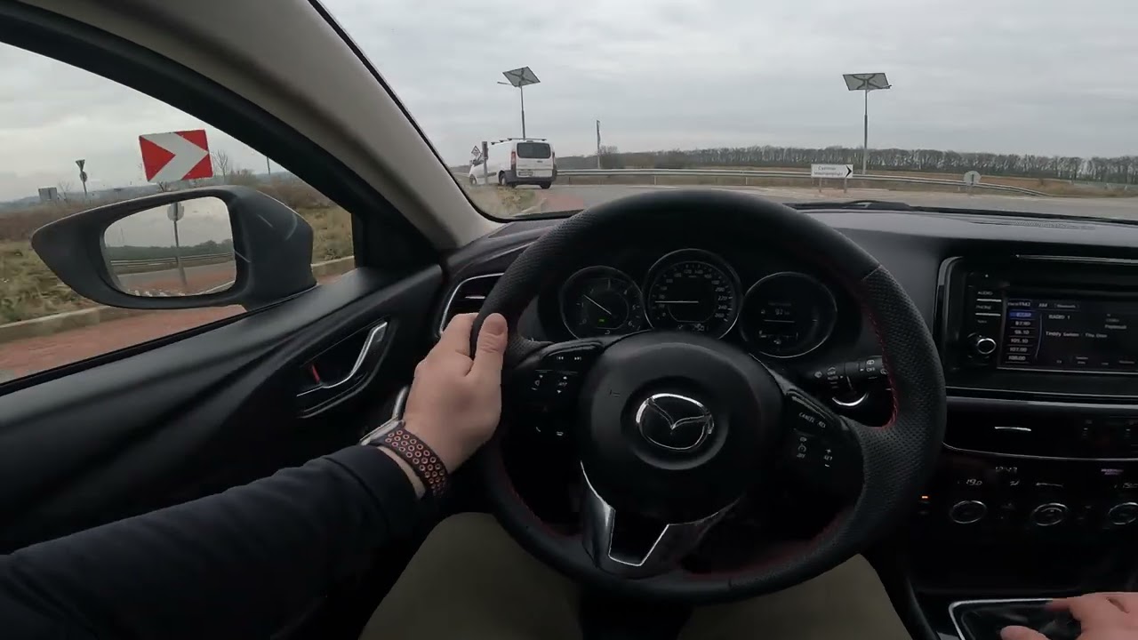 2014 Mazda 6 III Wagon SKYACTIV-D [2.2D 16V 150 Hp] I Onboard POV Drive I 🇯🇵 #049