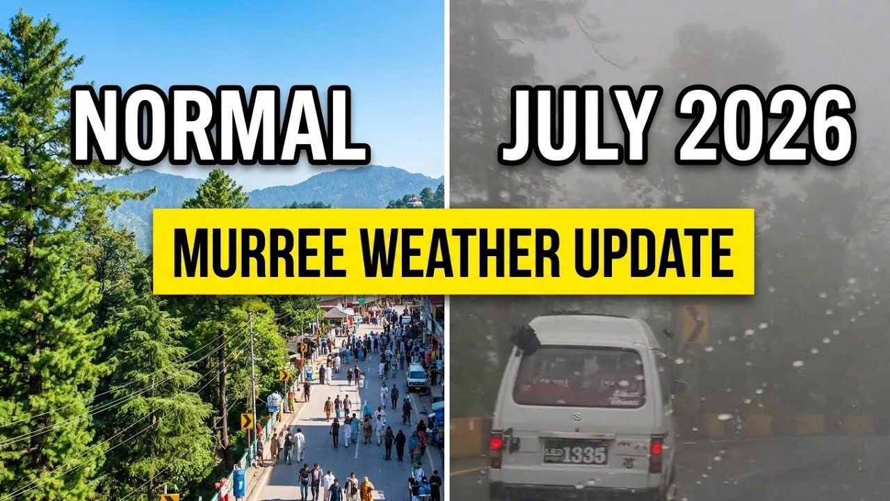 Murree Weather update | Murree weather July 2026 #ytshorts #murree #viral 