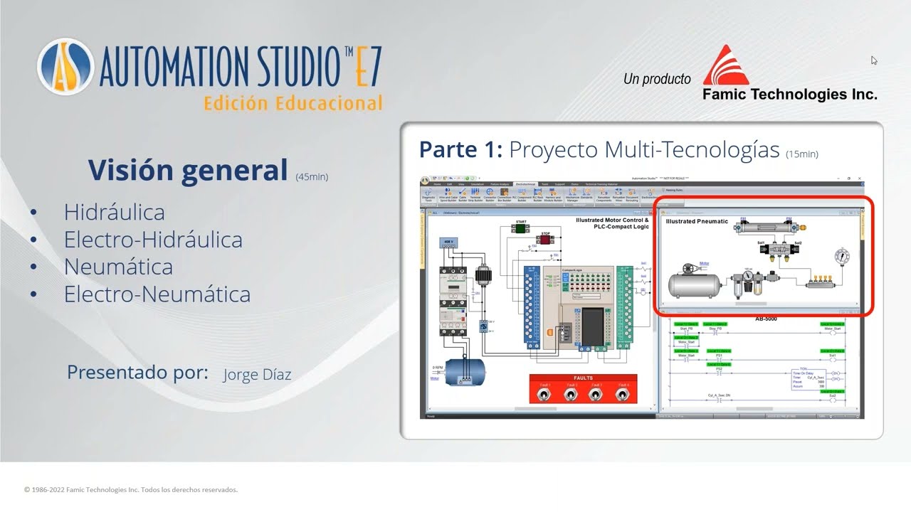 Hidráulica, neumática y parte 1 del proyecto multi-tecnologías