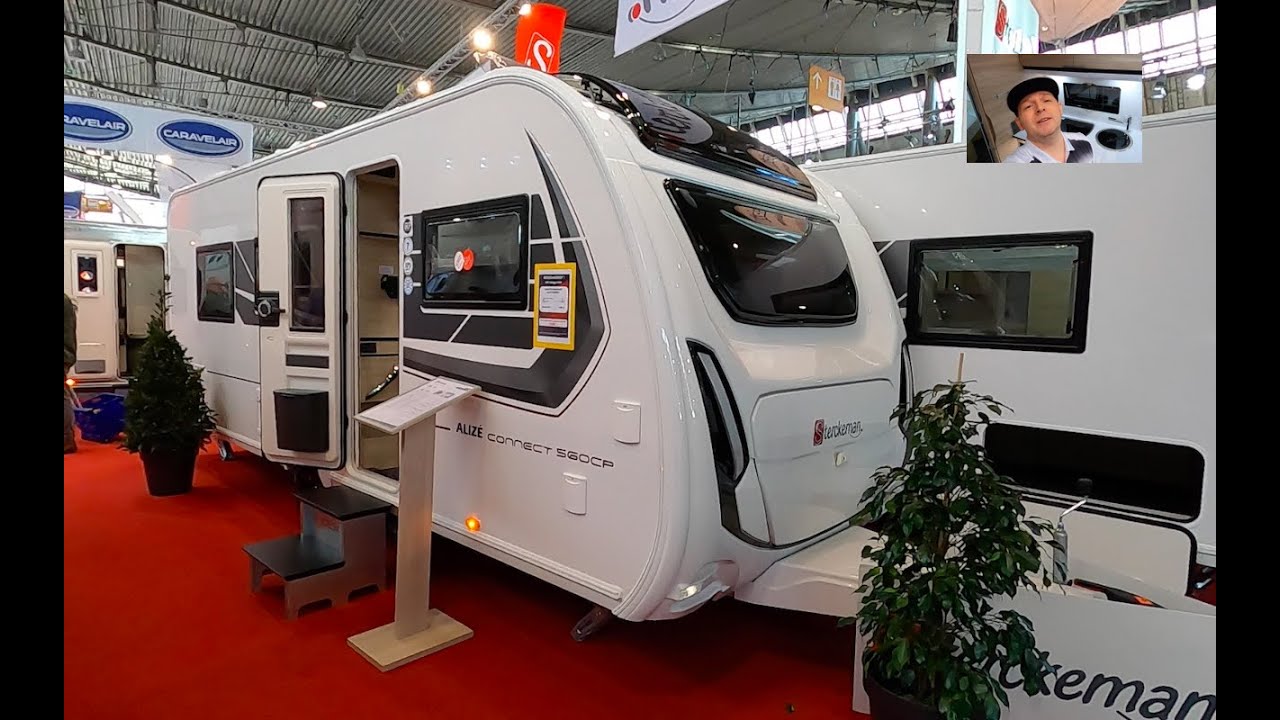 Sterckeman Alize Connect 560 CP Caravan travel trailer Camper model 2020 walkaround + interior V0185