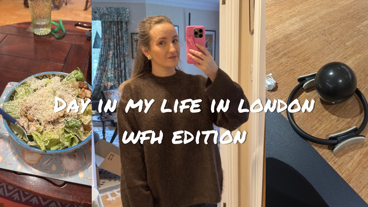 A Day In My Life working from home in London