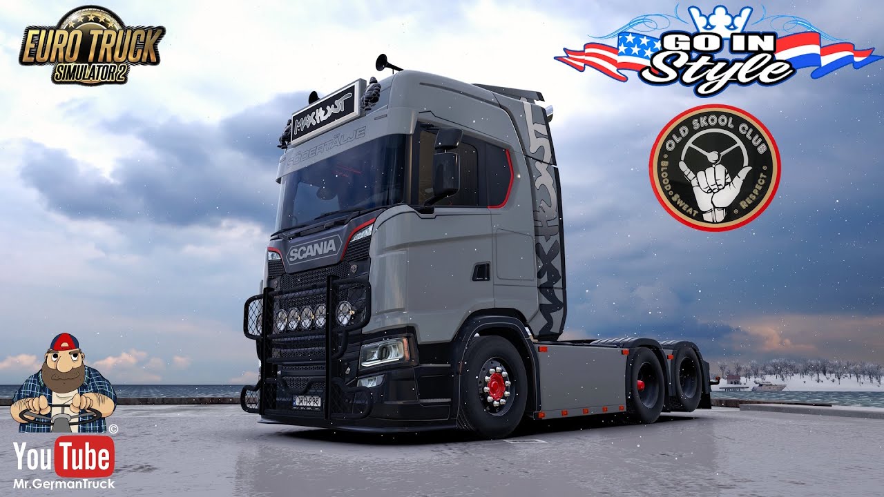 Euro Truck Simulator 2 - Scania S Max Hunt *Schrauberstunde*
