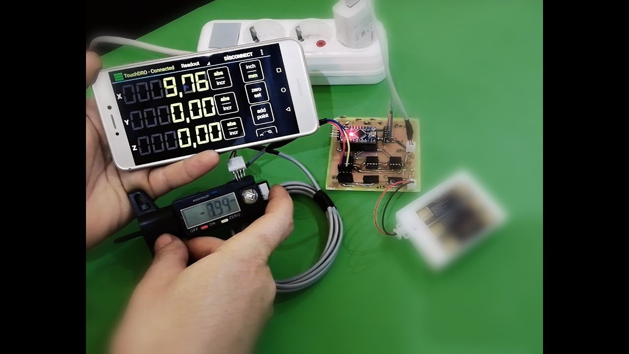 PART 1: Making DRO for homemade lathe using Arduino( evde torna için dijital ölçme sistemı yapamı )