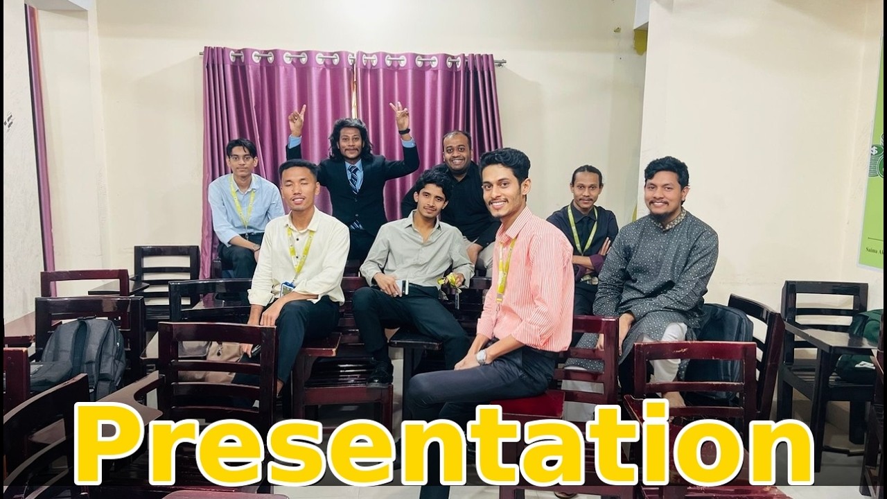 ভার্সিটিতে বন্ধুদের সাথে Presentation Day Vlog 🎤 | University Life