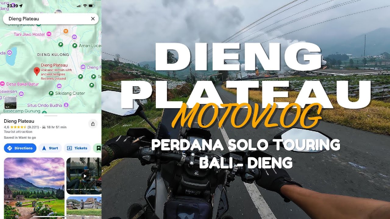 Ep-10 | Explore Dieng Plateau | Solo Touring Bali - Dieng | Day 5