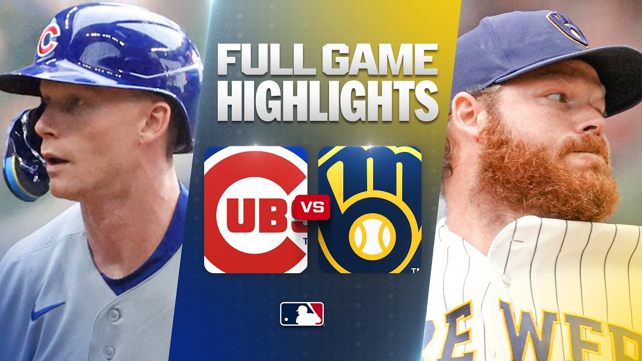 CUBS vs. BREWERS: Official Full Game Highlights (June 28) | 2026 MLB Season