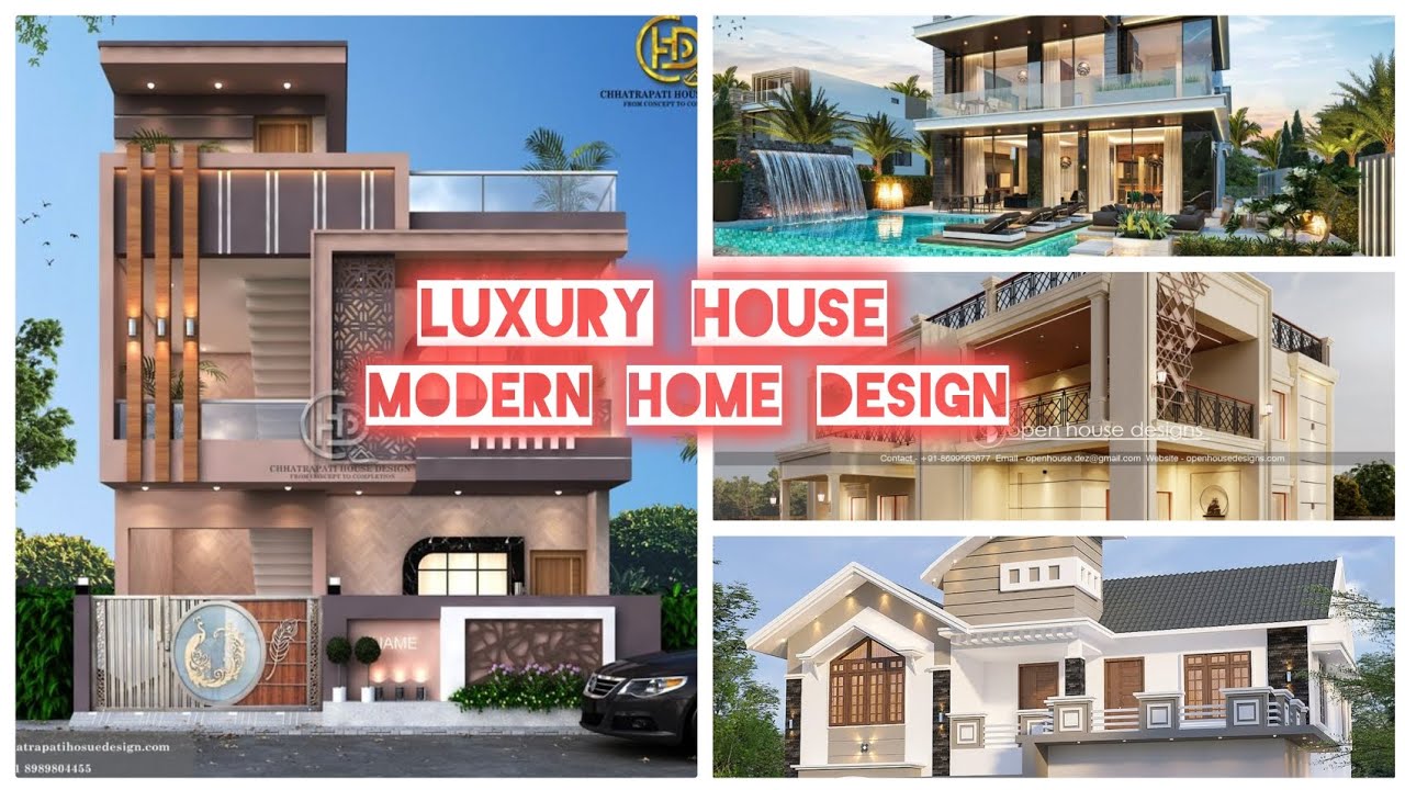 Luxury house modern home design लग्जरी न्यू घर मॉडर्न डिजाइन घर ब्यूटीफुल home 
